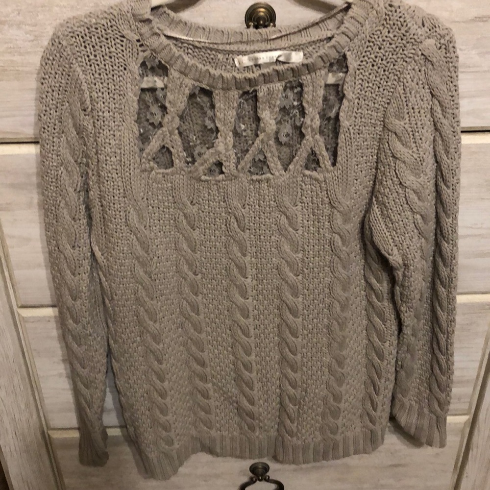 Gray sweater